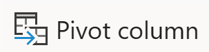 Screenshot of the Pivot column transformation icon.