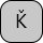 U+01E8 LATIN CAPITAL LETTER K WITH CARON