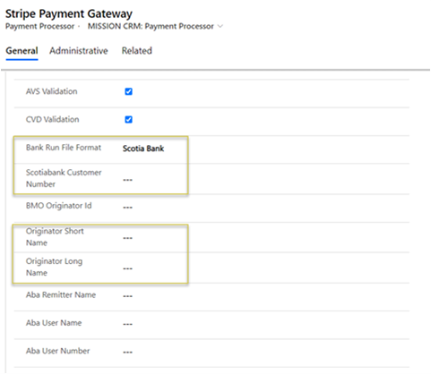 Scotiabank payment processor.