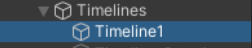 Timeline1 in the Hierarchy