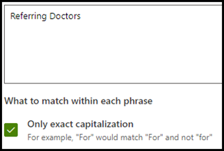 Case sensitivity.