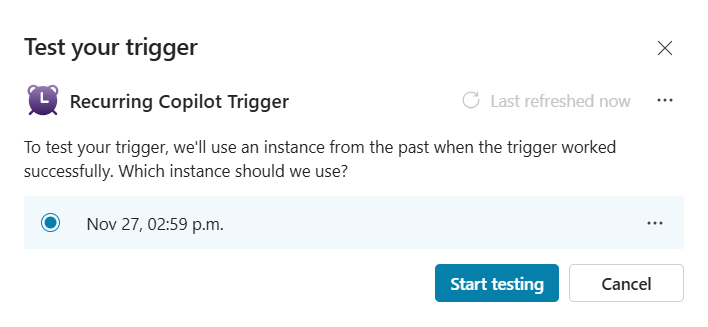 Screenshot showing a test payload to select.