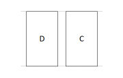 Example of vertical aligned pattern.