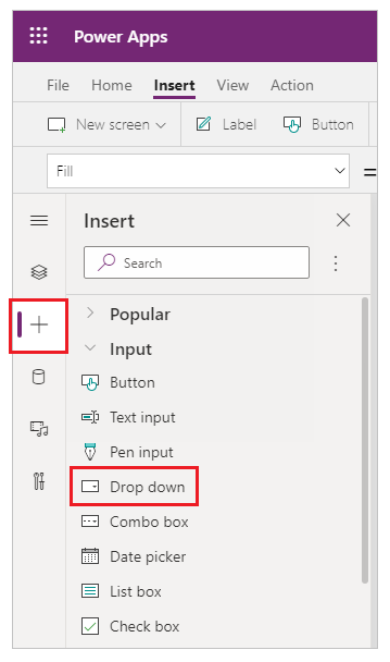 Select Drop down.