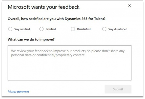 App satisfaction dialog image