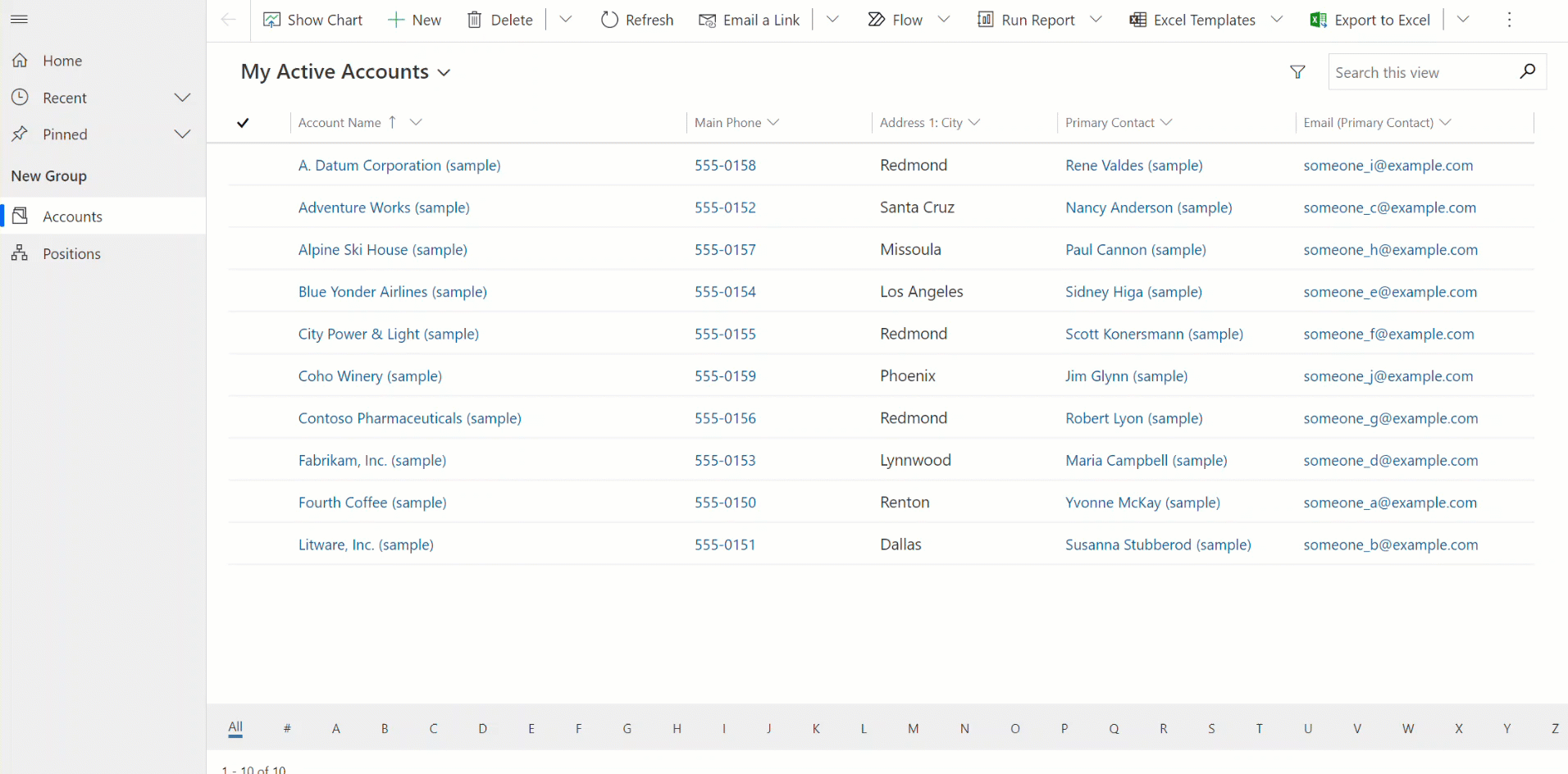 Configure views in model-driven apps