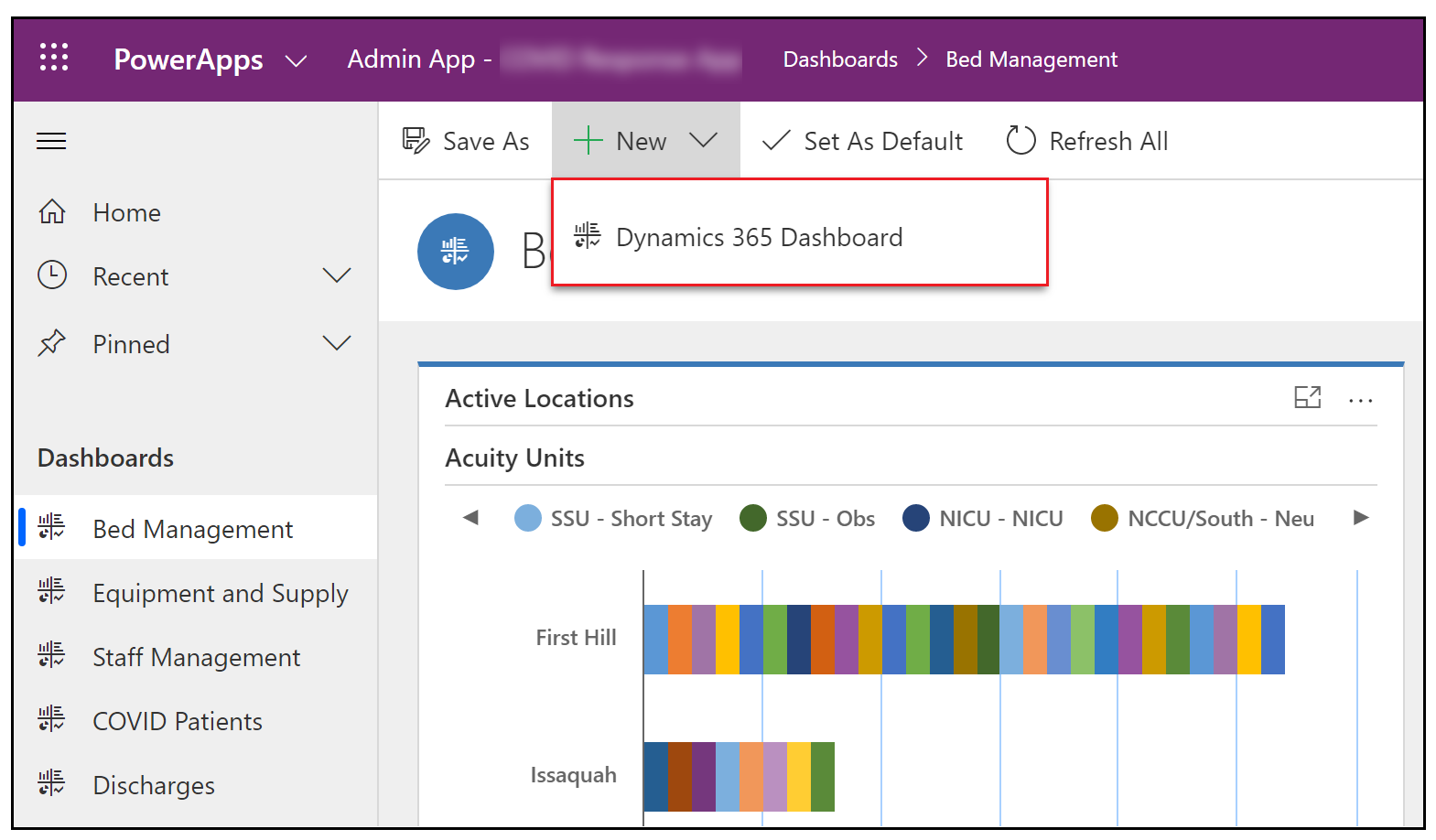 Create new dashboards.