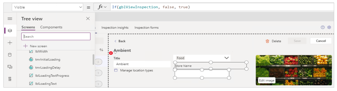 Position changes with property Y.