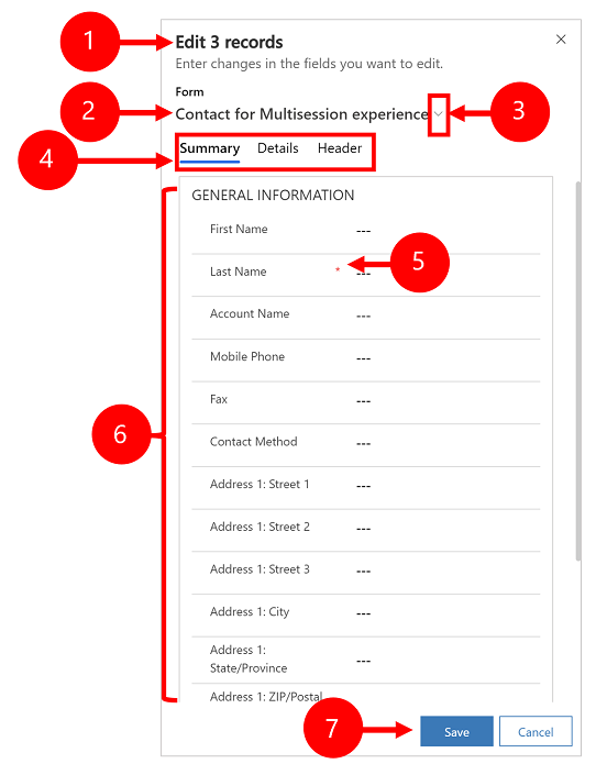 How to user bulk edit