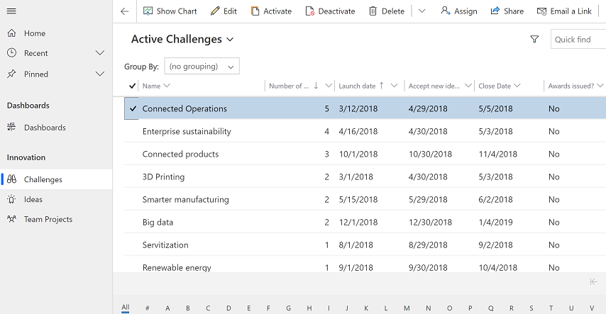 Select row that you want to reassign.