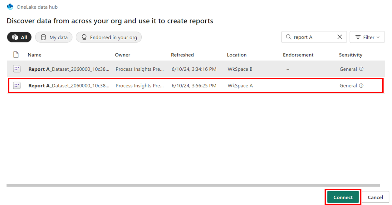 Screenshot of rebinding your process after you download, edit, and connect your model.