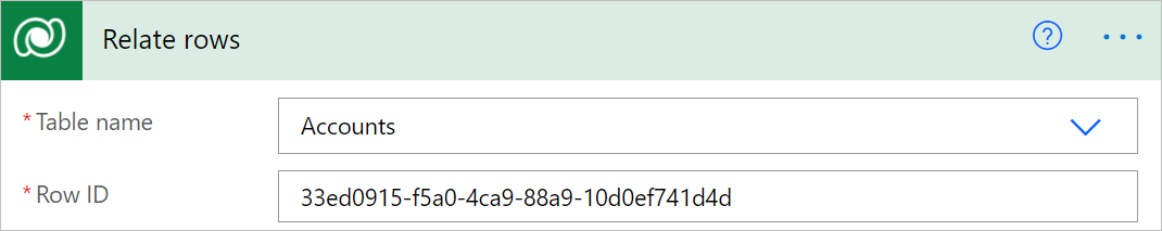 Add identifier for row to relate to Row ID box.