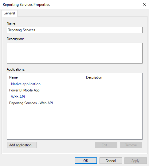 AD FS Application Group Wizard