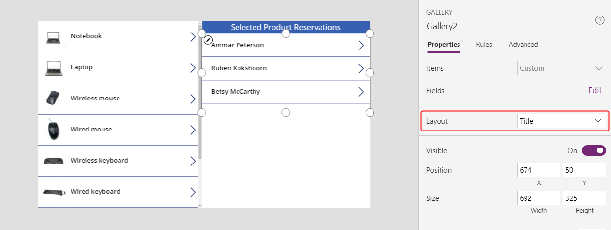 Configure Gallery2 Layout.