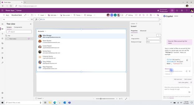 Copilot can write formulas for you