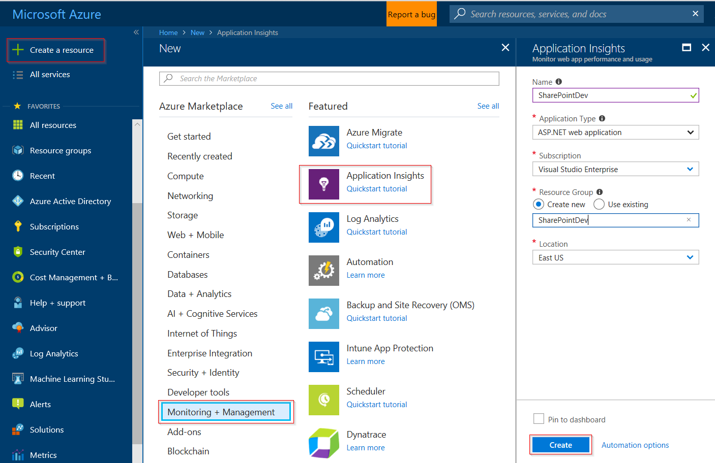 Screenshot that shows selecting Properties, selecting the key, and selecting Ctrl+C.