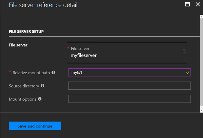 Add file server reference