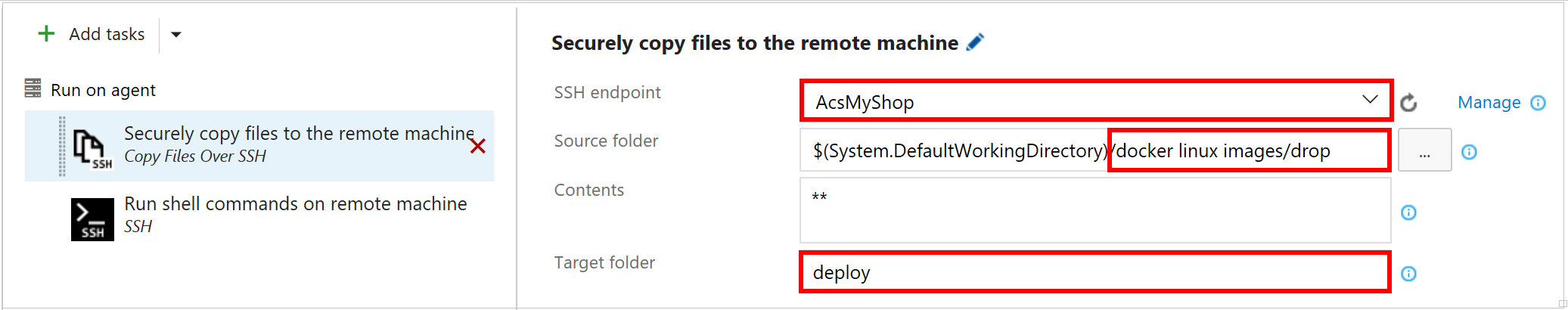 Azure DevOps Services - Release SCP