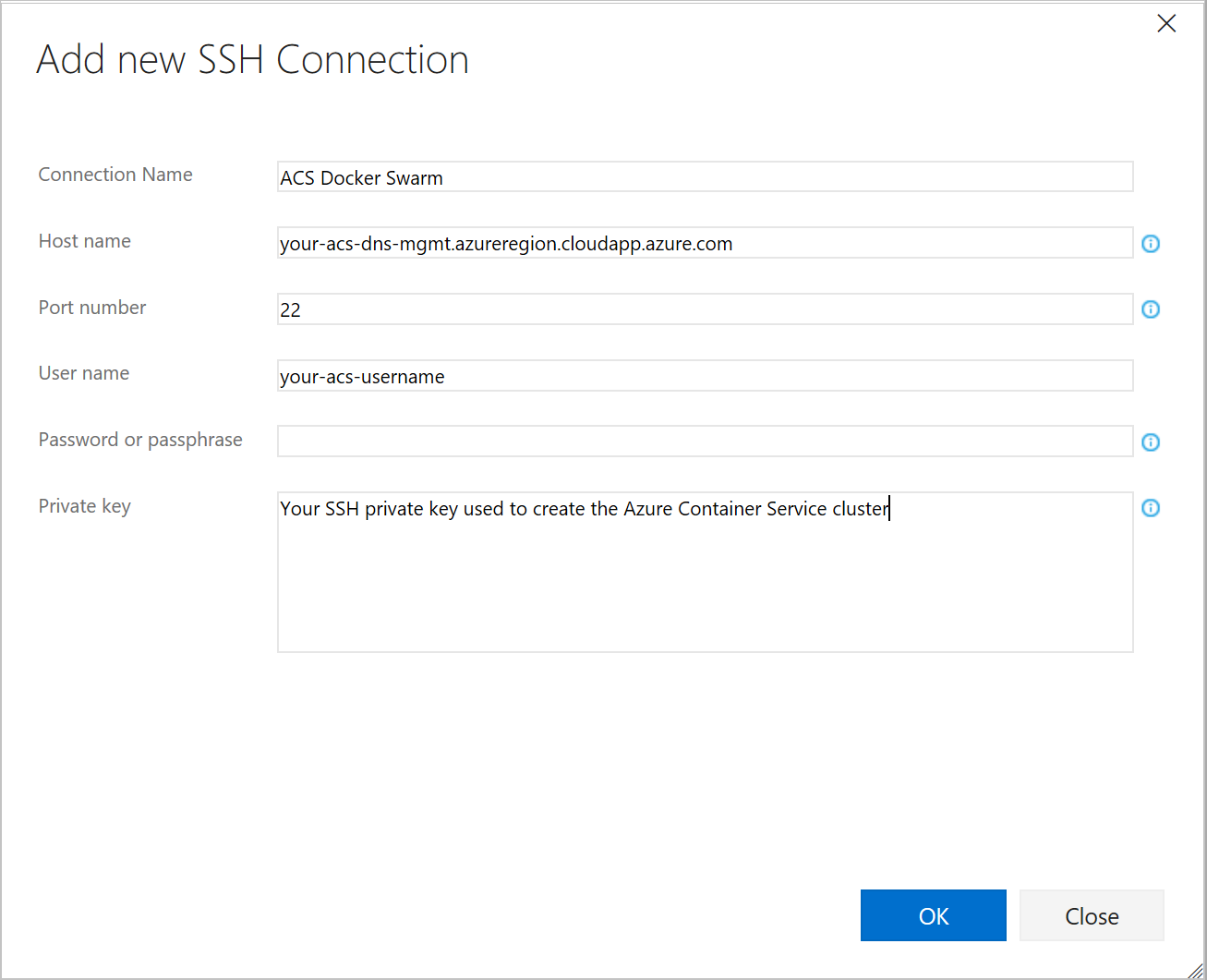 Azure DevOps Services - SSH