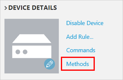 Device methods