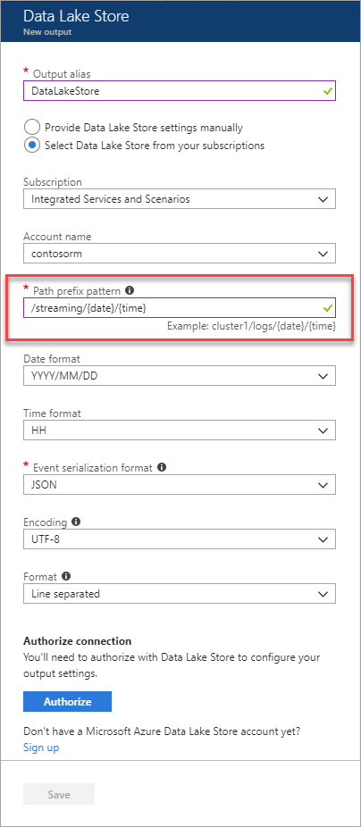 Provide Folder Structure