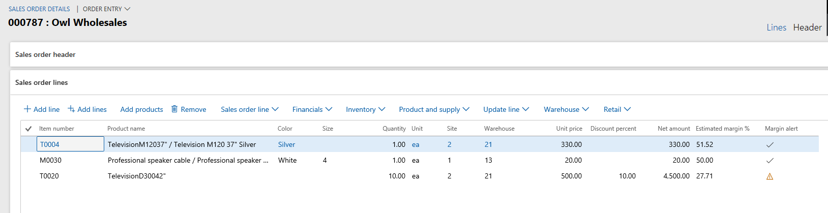 Simplified view templates example 1