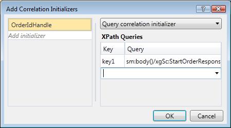 CorrelationInitializer Dialog