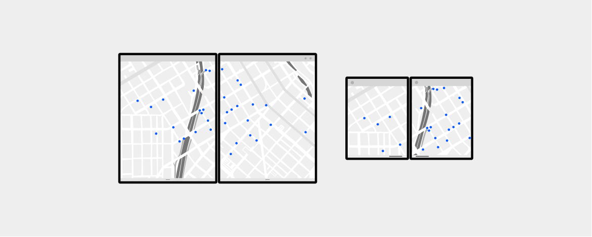 spanning map