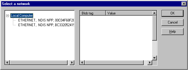 NICs represented in a supplied NPP BLOB table