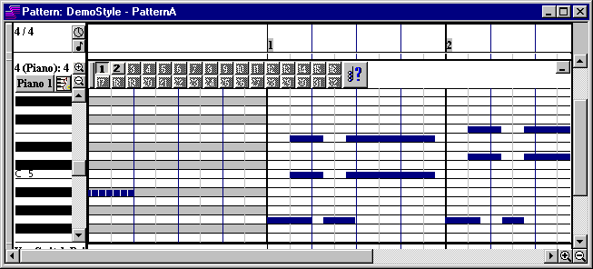 Pick-up measure 