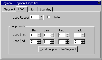 Loop tab 