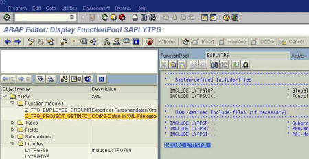 Including the LYTPGF99 global routine