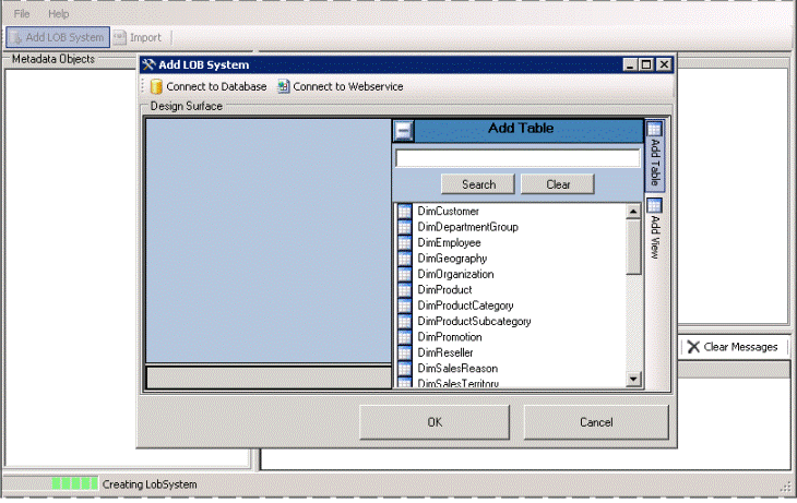 Connect to database