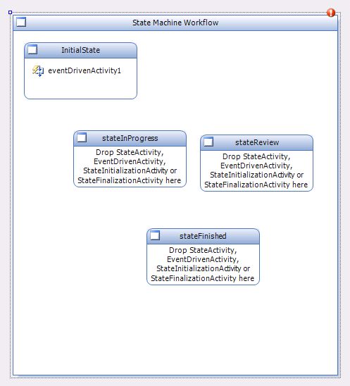 Adding states to the design surface