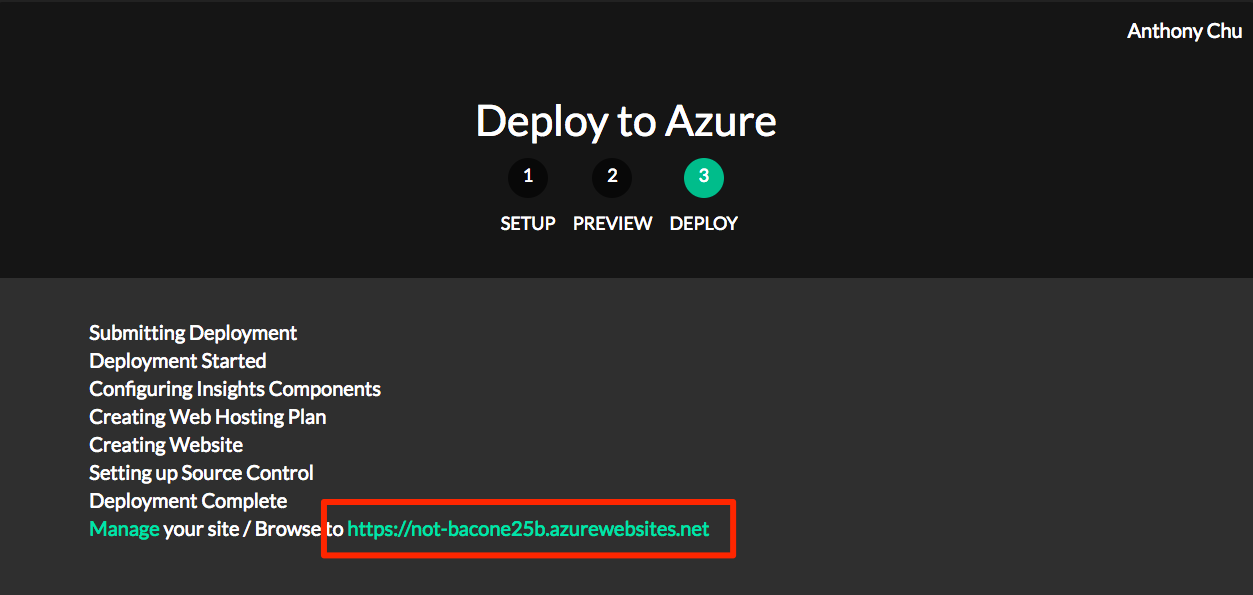 Deploy to Azure