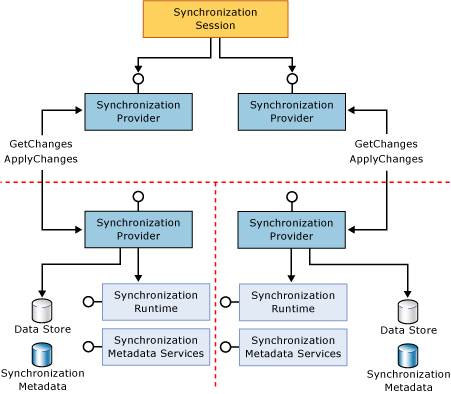 Application and proxy participant components