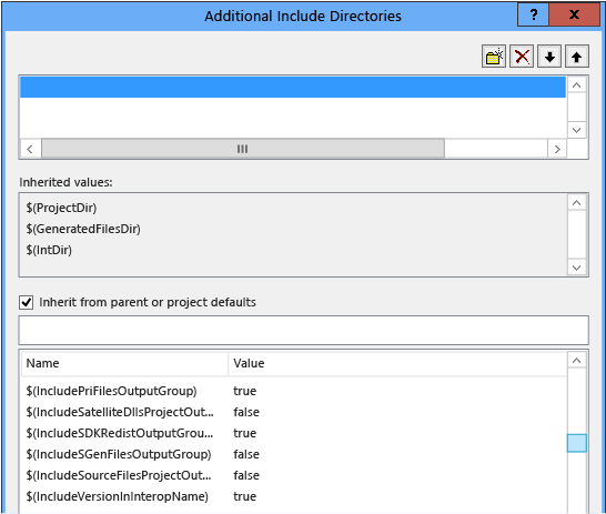 Visual C++ Property Editor