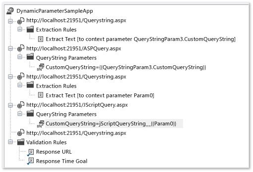 Updated query string using Param(0)