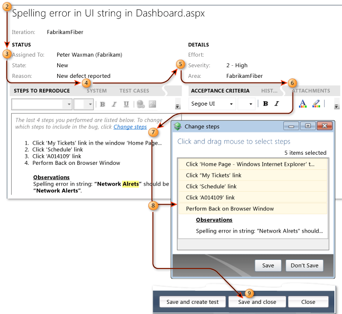 Exploratory Tester - change steps