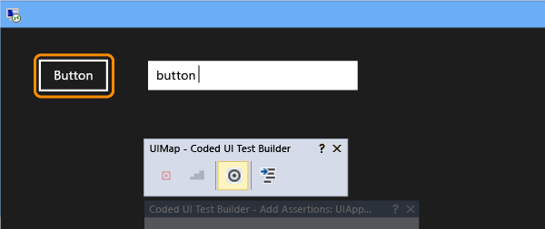 Click button control to set textbox value