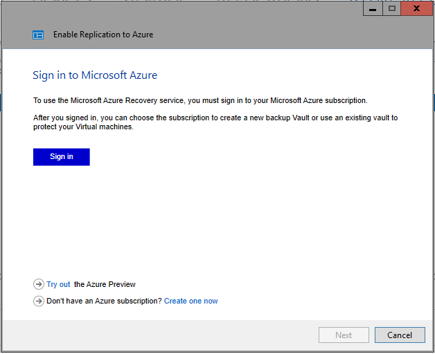 A screenshot showing the Get Started tab on the Home page of the Windows Server Essentials dashboard. On the Get Started tab, the Services section has been selected, and the dashboard indicates under Microsoft Cloud Services Integration that Azure Recovery is currently disabled.