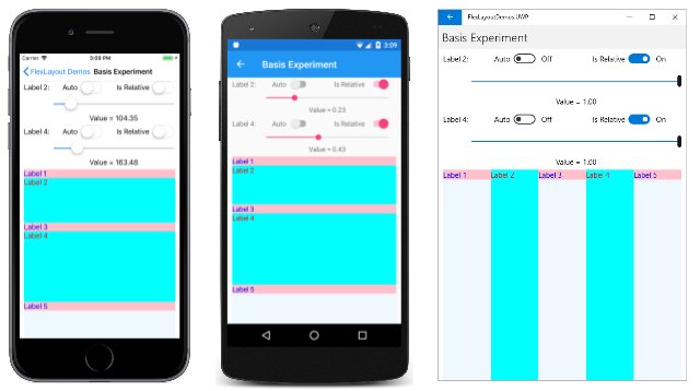 The Basis Experiment Page