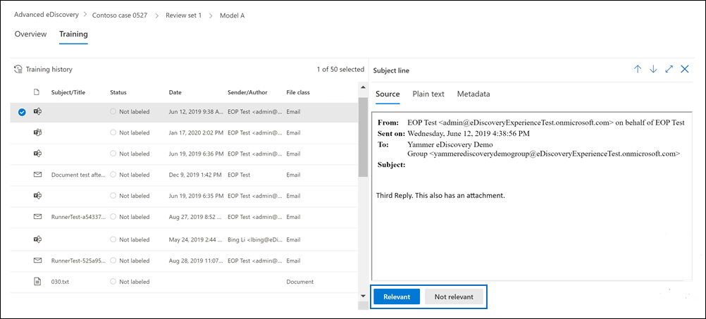 Label each document as relevant or not relevant.