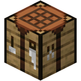 Illustration of a Minecraft block.