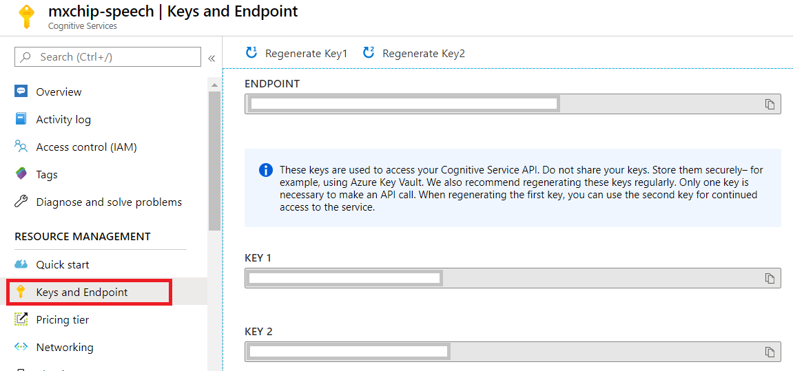 An illustration is showing speech API-keys.