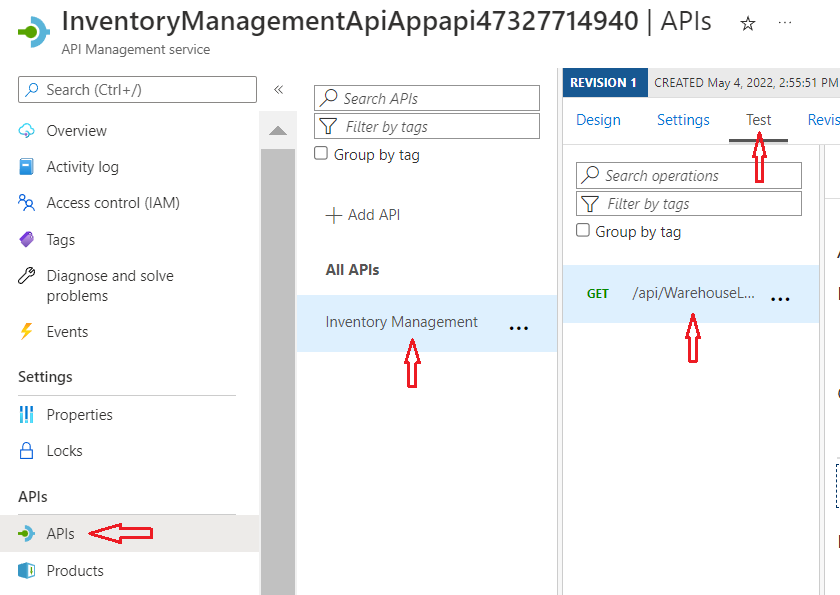 API Management - API.