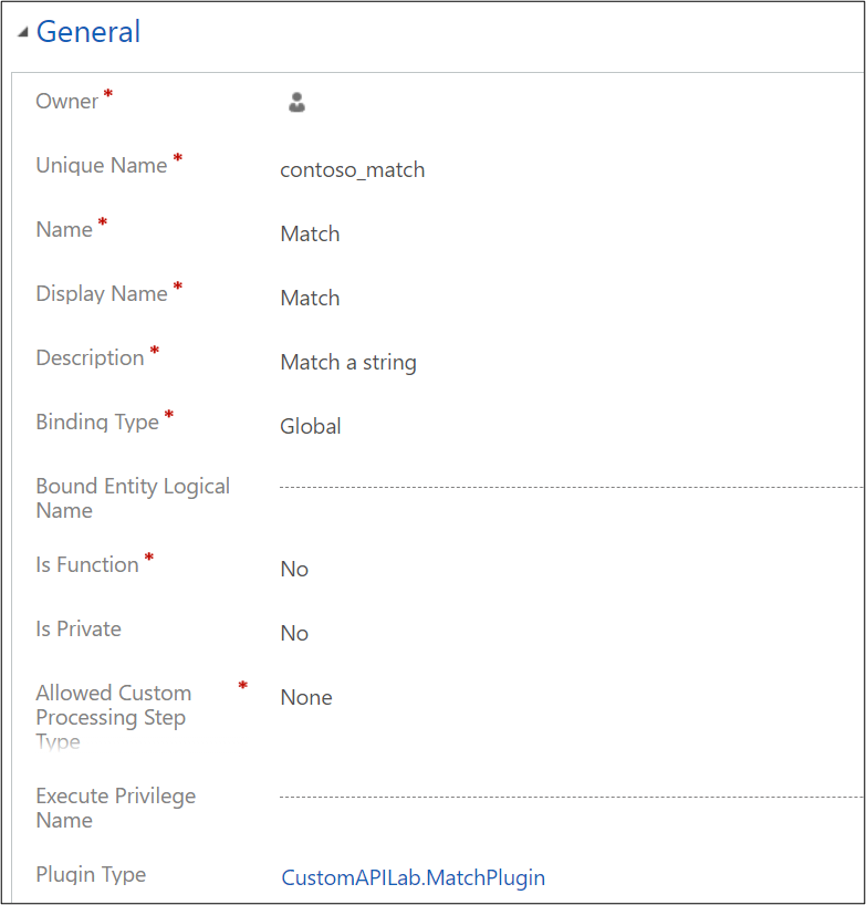 Screenshot showing the custom API dialog with fields filled out.