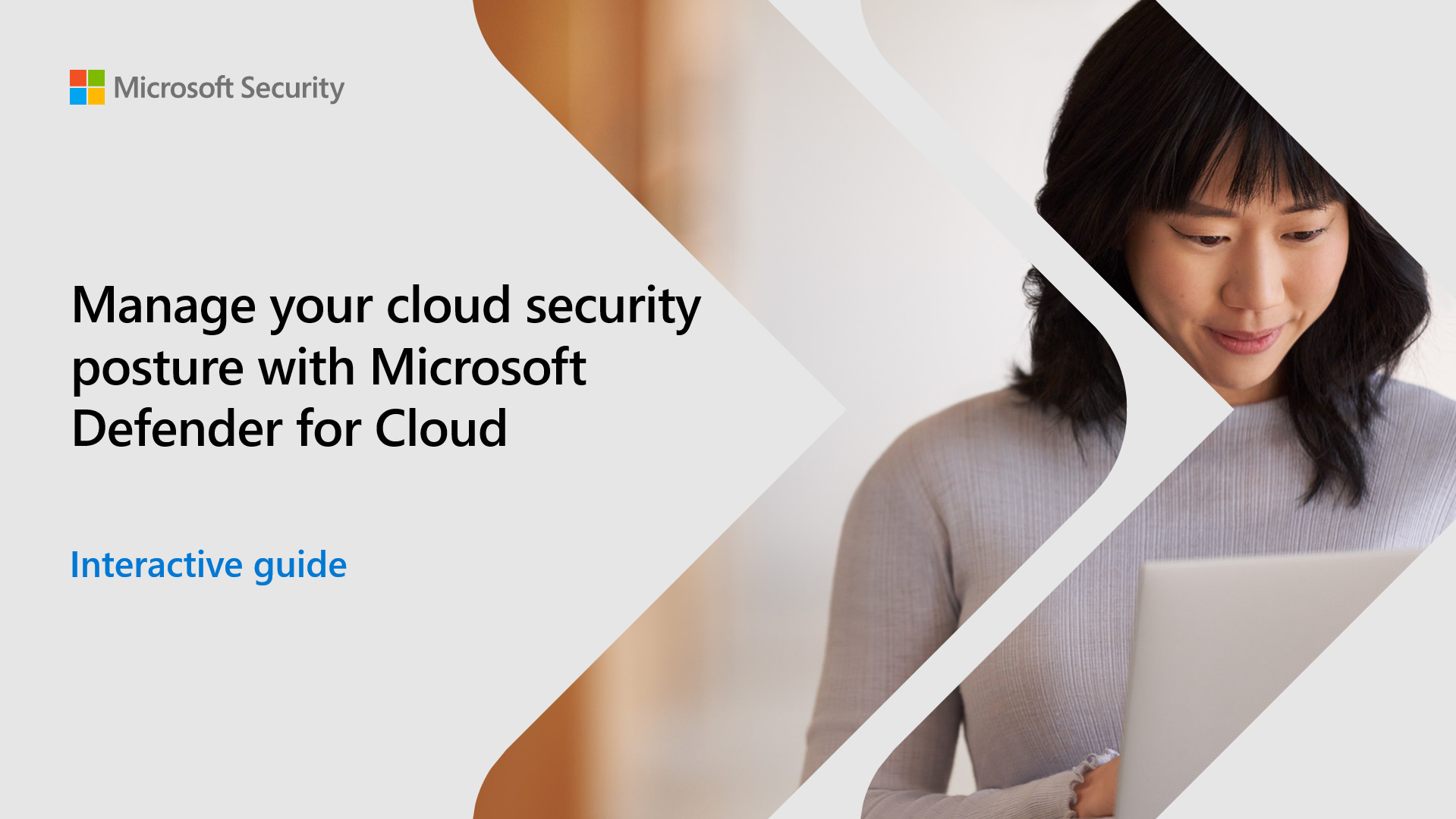 Screenshot of the interactive guide landing page for Manage your cloud security posture with Microsoft Defender for Cloud.