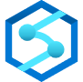 Icon of Azure Synapse Analytics.