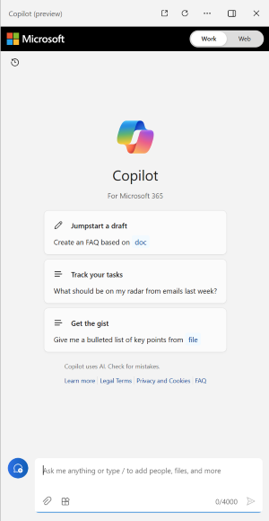 A screenshot of Microsoft Copilot in the Edge browser.